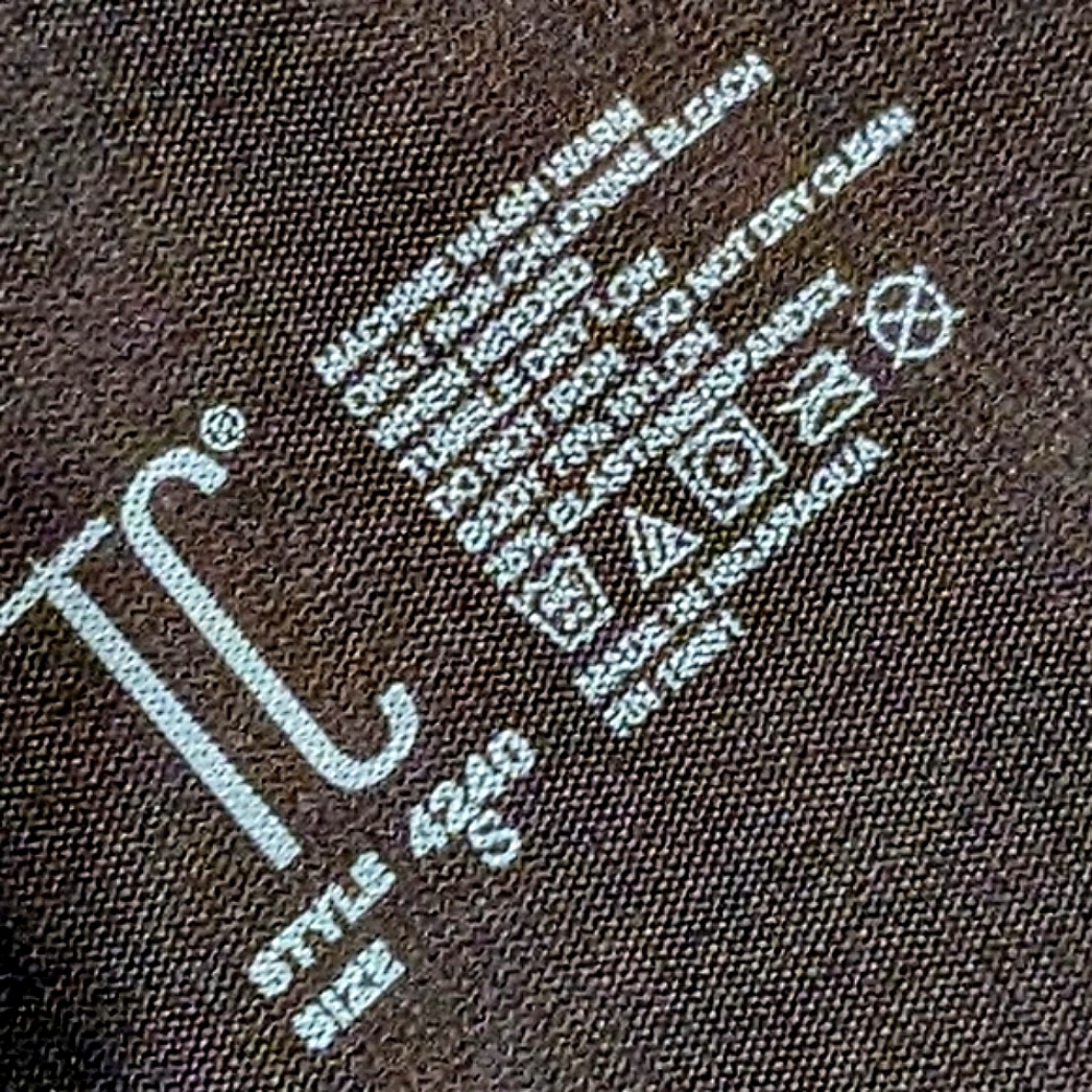 TC Dress Shapewear Slip Firm Control Black Stay-put Silicone Edge Lining Sz Sm - Picture 8 of 11